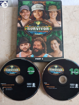 SURVIVOR HEROES VILLAINS PART 3, DISCS 9 & 10 DVD