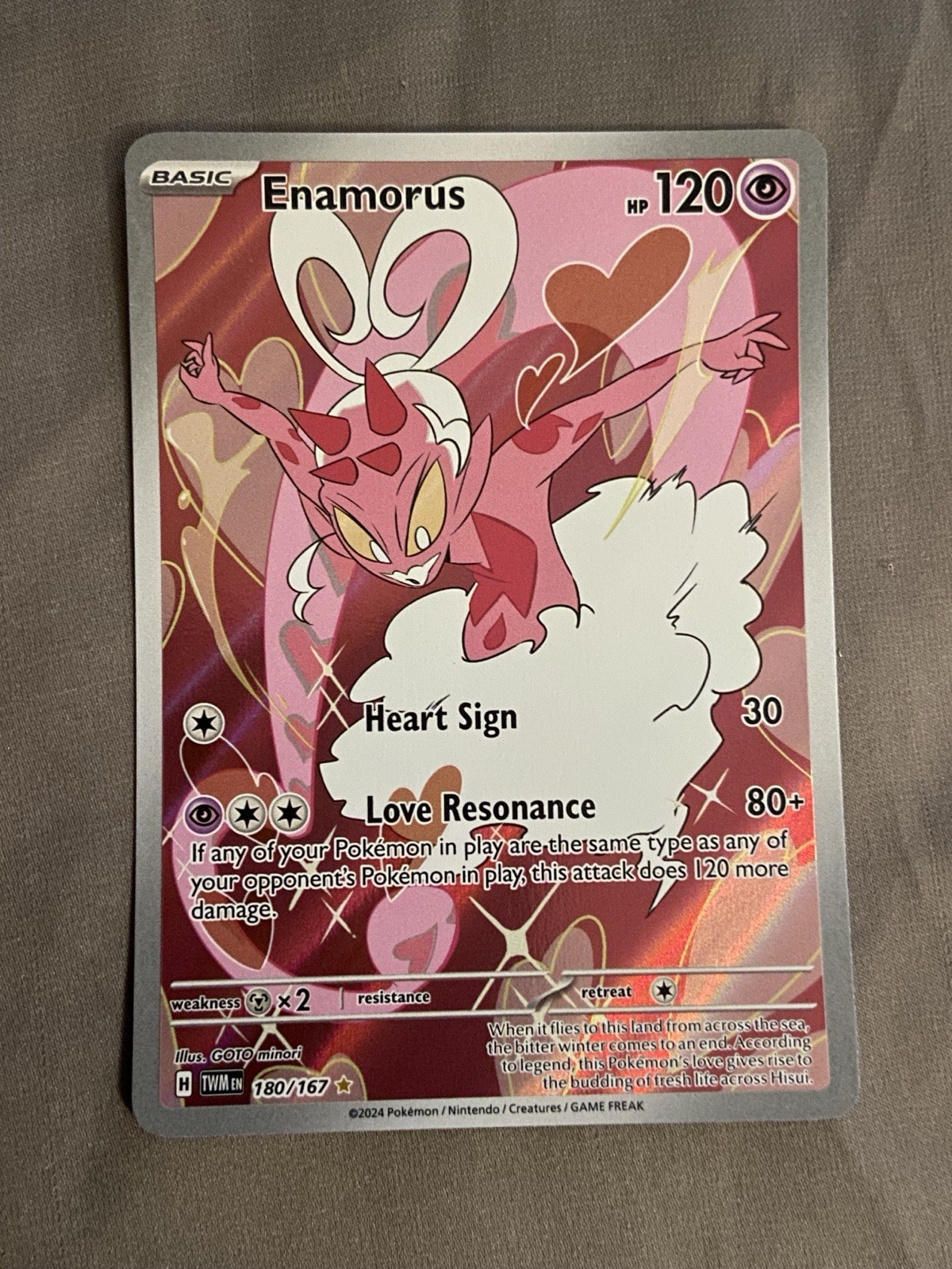 Enamorus 180/167 Sv06: Twilight Masquerade Holo