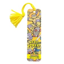 Vintage 90s TMNT Hero Power Bookmark fight Ni...