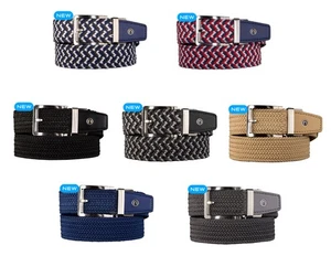 Ceinture de cliquet de golf tressé de ceinture - Nouveau choix d'une couleur