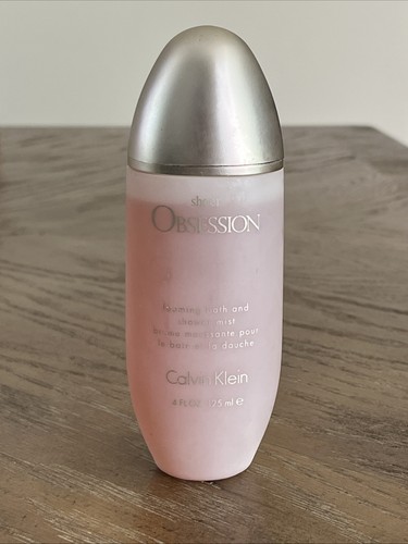 Calvin Klein Sheer Obsession Foaming Bath & Shower Mist for Women 4oz RARE