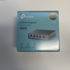 Desktop Gigabit Steel Cased Switch TP-LINK TL-SG105 5-Port 10/100/1000Mbps