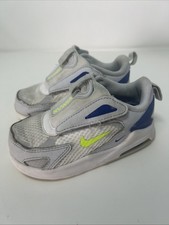 Air Max Bolt TDE Sneakers Toddler Size 8C, Gray/Blue/Yellow CE1629 004