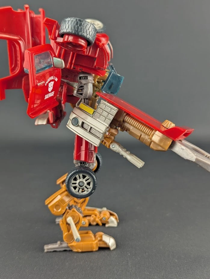 Transformers 2007 Movie Salvage complete Hasbro Allspark Power Deluxe Class - Image 4 of 4