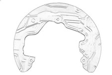 Spritzblech, Bremsscheibe OE FORD 5311707 FORD USA EDGE 2 2015-2018