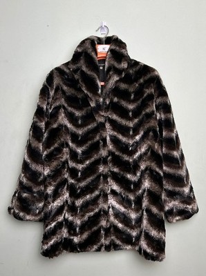 Lart Vivant hellbrauner Teddybär Mantel Damen warme Winterjacke Gr. Medium