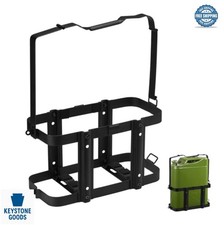 Lockable Jerry Gas Can Holder Rack 20 Liter Steel Mount Bracket for Truck SUV