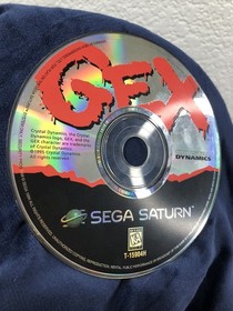 Gex Sega Saturn 1995 Crystak Dynamics Official Action Platformer Disc Only Teste