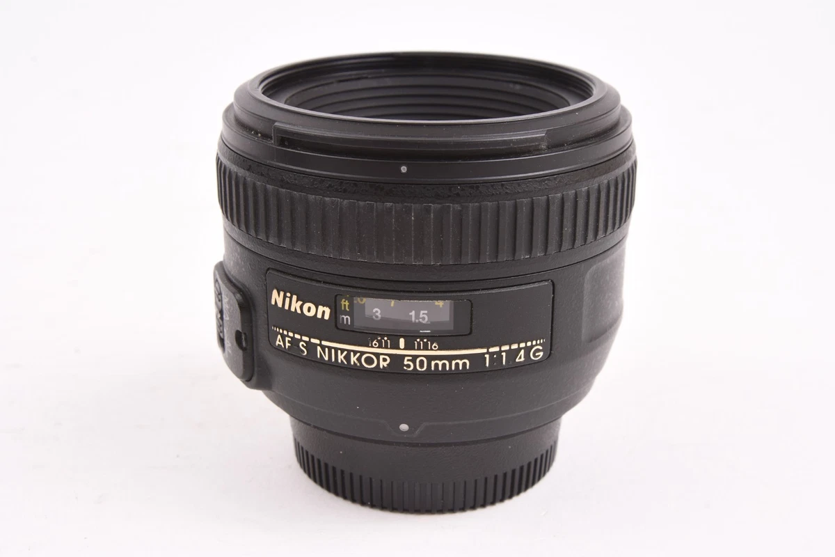Nikon NIKKOR AF-S 50mm f/1.4 Camera Lenses for sale - eBay