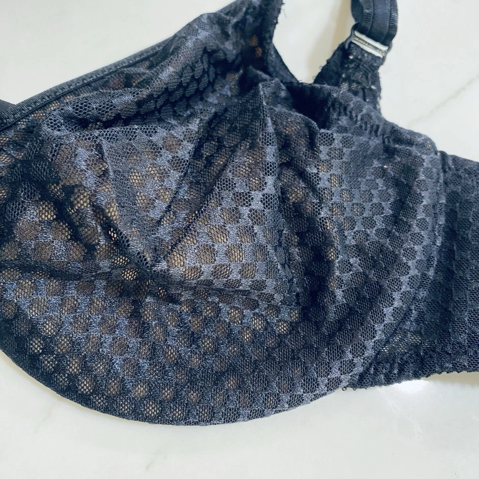 Sujetador Chantelle Mujer Talla 36C Negro Sexy Con Aros Francia Grunge Capricho Foto 4 de 4