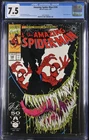 Amazing Spider-Man #346 CGC 7.5 WHITE (1991) Venom Larsen Cover 🔥