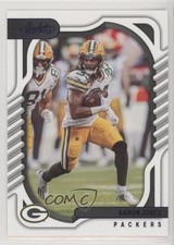 2022 Panini Absolute Blue Aaron Jones #66 0q1p