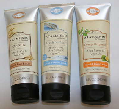 Hand & Body Lotion 8 oz OAT MILK FRESH SEA SALT ORANGE BERGAMOT NEW $12.99 Each