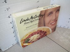 LINDA MCCARTNEY 1994 TV dinner microwave box Beatles vegetarian SPAGHETTI Milano