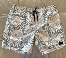Rip Curl Lay Days Board Shorts Men's Size XL Swim Trunks Hippie Floral