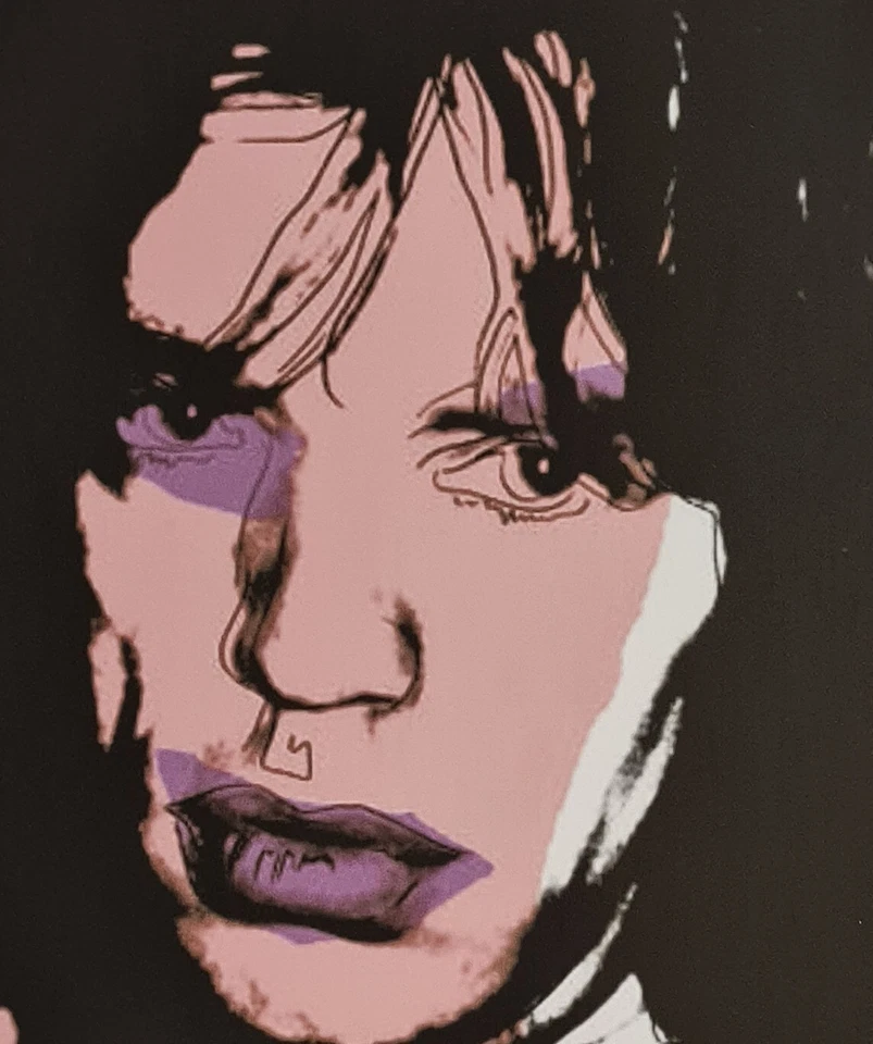 ANDY WARHOL * Mick Jagger *57 x 38*signed lithograph*Kunstdruck*limited # xx/100 - Bild 4 von 4