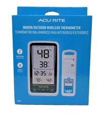 Acurite Wireless Digital Thermometer with Outdoor Temperature and Humidity