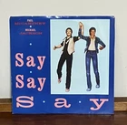 Oiginal PAUL MCCARTNEY & MICHAEL JACKSON, "SAY SAY SAY" 45 rpm Picture Sleeve!