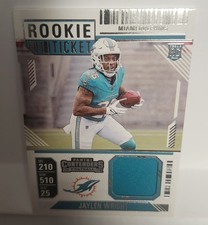 2024 Panini Contenders - Rookie Ticket Swatches Jaylen Wright #RTS-JWT (MEM, RC)