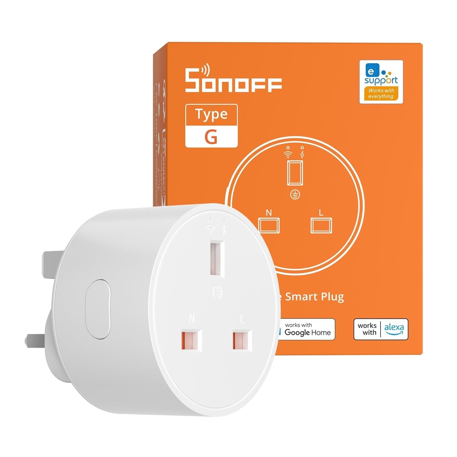 Sonoff S60ZBTPG Smart Plug Requires Zigbee Gateway Remote Control Energy New