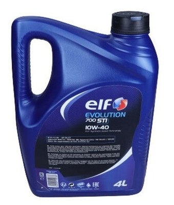 For ELF 2216283 ELF OIL 10W40 4L EVOLUTION 700 STI A3/B4 / SN/CF / 229.1 / 501.