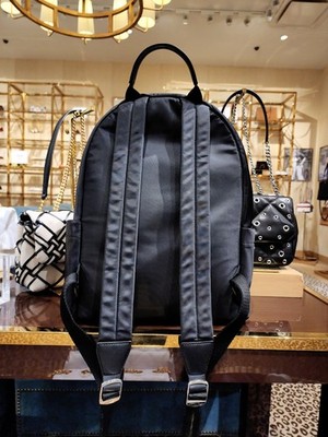Latest New Authentic Tory Burch Ella Black Nylon Backpack 173559