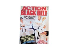 ACTION BLACK BELT Magazine January 1975 Martial Arts Boxing Karate Ninja Ron