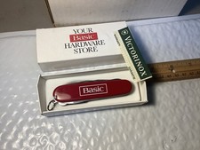 Victorinox Climber Swiss Army Knife Red V56381 With Basic Logo. New In Box