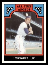 Leon Wagner 1986 TCMA All-Time California Angels - Color #5-ANG Angels