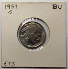 1937 S Buffalo Nickel