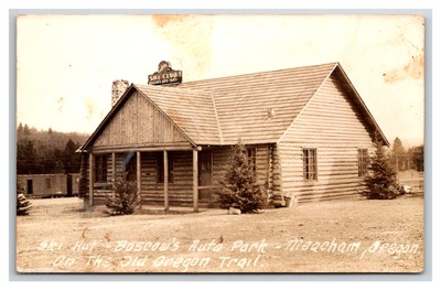 RPPC Ski Lodge Cafe Meacham Oregon BOSCOW'S Auto Park