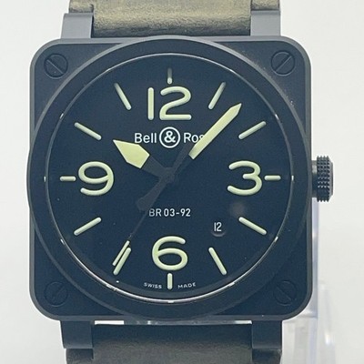 Bell & Ross Flieger Aut.  Keramik Ref. BR0392 Full Set von 2024 wie neu!