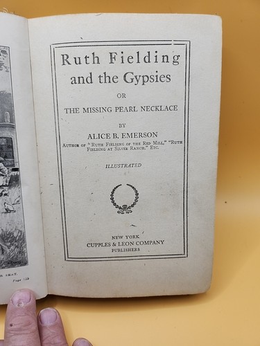 1915 HB Ruth Fielding & The Gypsies. young girl fiction - Picture 9 of 14