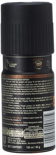 Axe Dark Temptation Deodorant, 150ml (Buy 2 Get 1 Free) - Foto 3 di 4