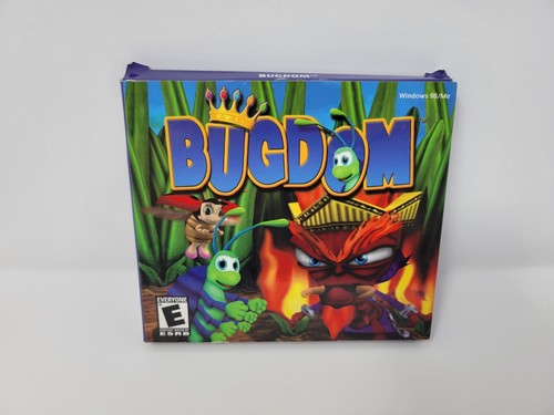 Bugdom 3D Platformer PC CD-ROM Game 2002 Pangea Computer Video CIB W ...