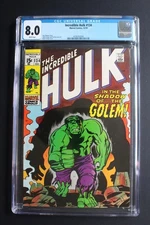 Incredible Hulk #134 1st GOLEM of Prague, Rabbi Bezalel 1970 2nd RAXON CGC 8.0