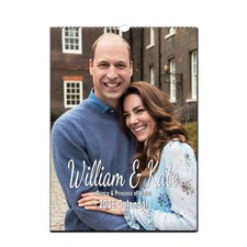 William  Kate 2026/27 Personalised Calendar  Choose start month