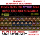 DIABLO 4 SEASON 12 Mythic Uniqes Rune Set &All Runes ✅PC PS4 PS5 XBOX✅ DIABLO IV