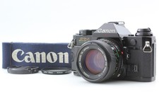 Near MINT Canon AE-1 Program 35mm Film Camera New FD 50mm f1.4 Lens JAPAN