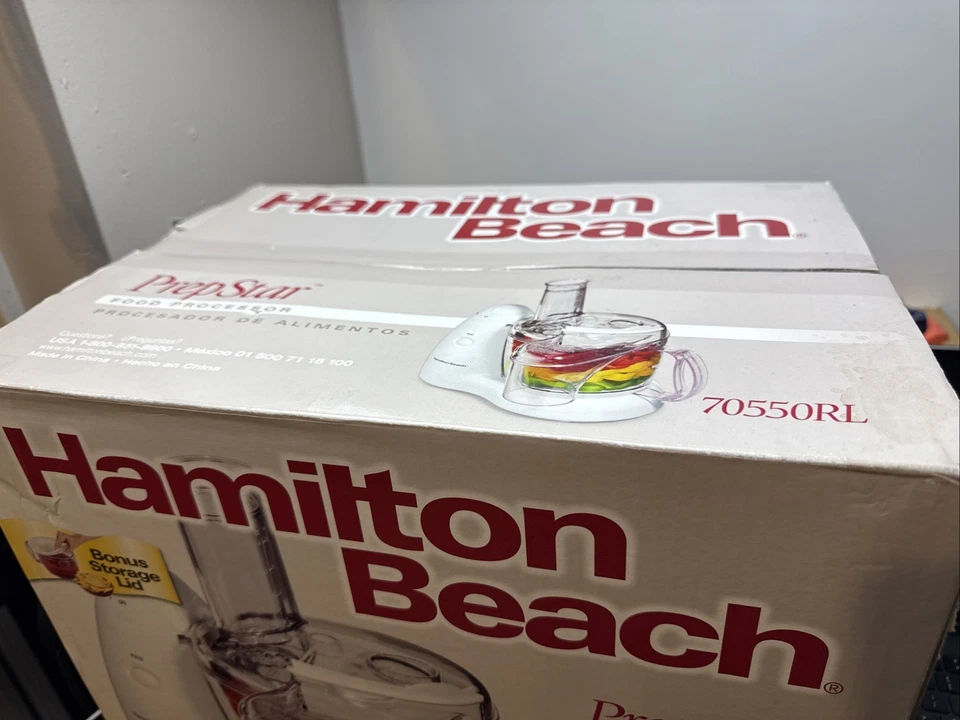 Hamilton Beach 70550RL Prepstar 8-Cup 350 Watts 2 speeds Food Processor In White - Image 2 of 4