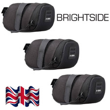 THREE Seat Post Bags, Bike Saddle Bag. Puncture Repair Kit.  Bag Bike Pannier