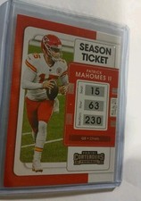 2021 Panini Contenders - Patrick Mahomes II #47 - Football Trading Card