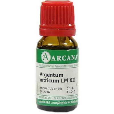 ARGENTUM NITRICUM Arcana LM 12 Dilution 10 ml PZN 7539268