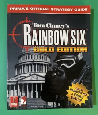 Rainbow Six Gold Edition Prima Official Strategy Guide PC Red Storm Tom Clancy