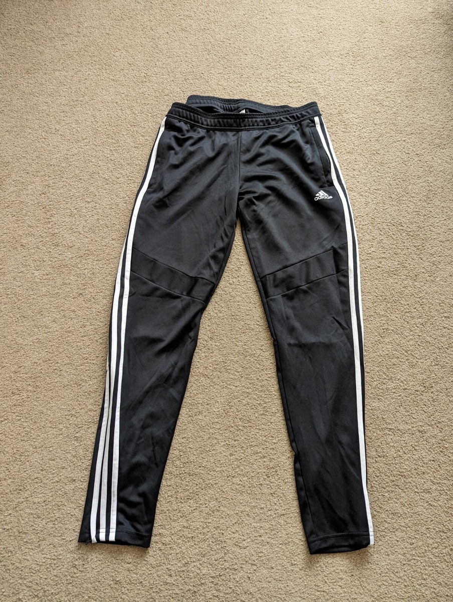 ADIDAS Climacool Track Pants Joggers Black White 3 Stripes