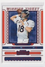 Peyton Manning 2019 Panini Contenders Winning Ticket RED WT-2 Denver Broncos