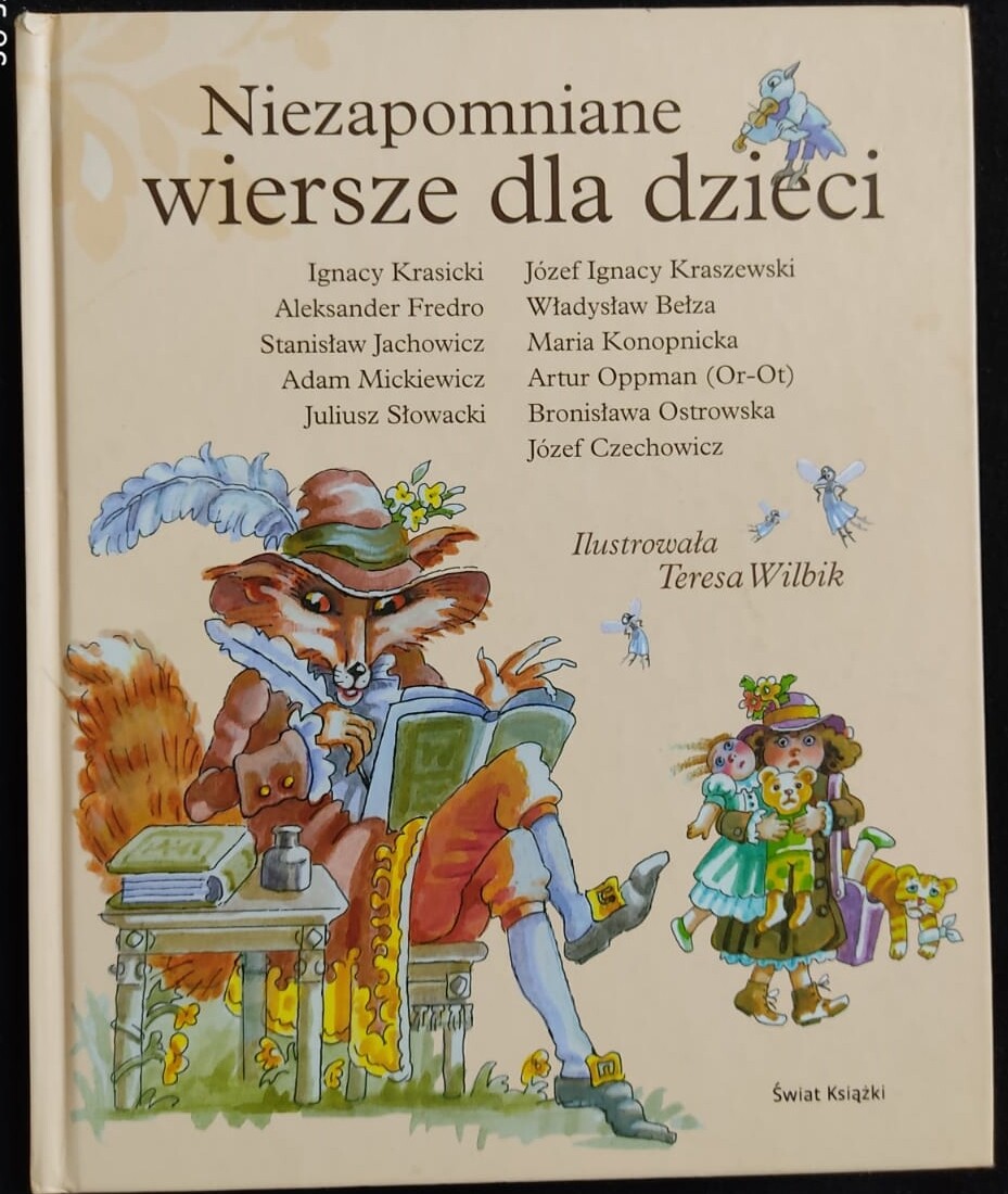 Polish book NIEZAPOMNIANE WIERSZE DLA DZIECI Krasicki Fredro Hardcover 2007