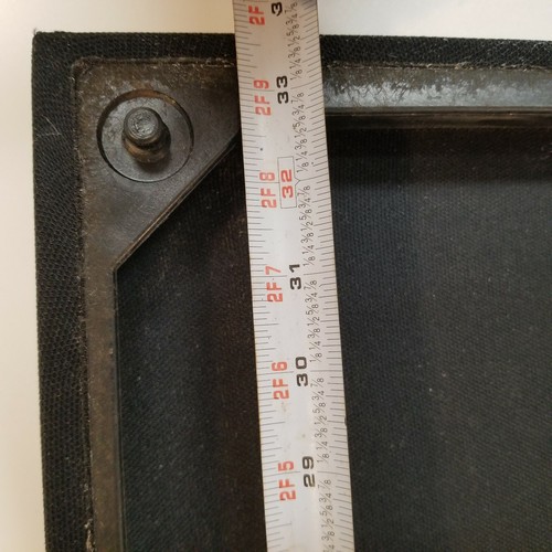 One Fisher Speaker 2 STV- 403 M,2 STV-420M Vintage Replacement Grill Screen Only - Picture 12 of 12