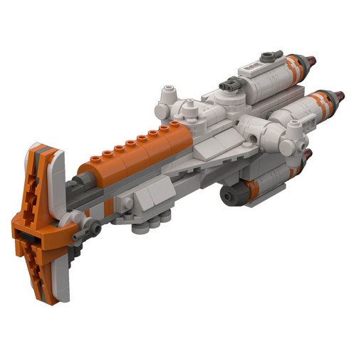 ZITIANYOUBUILD Sci-Fi Hammerhead-Corvette 277 Bricks MOC Build Christmas Gift - Picture 8 of 8