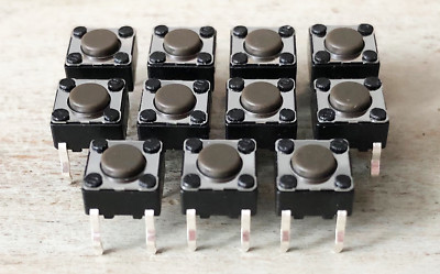 LINE 6 BASS POD XT LIVE FOOT SWITCH REPLACEMENTS - SET OF 11